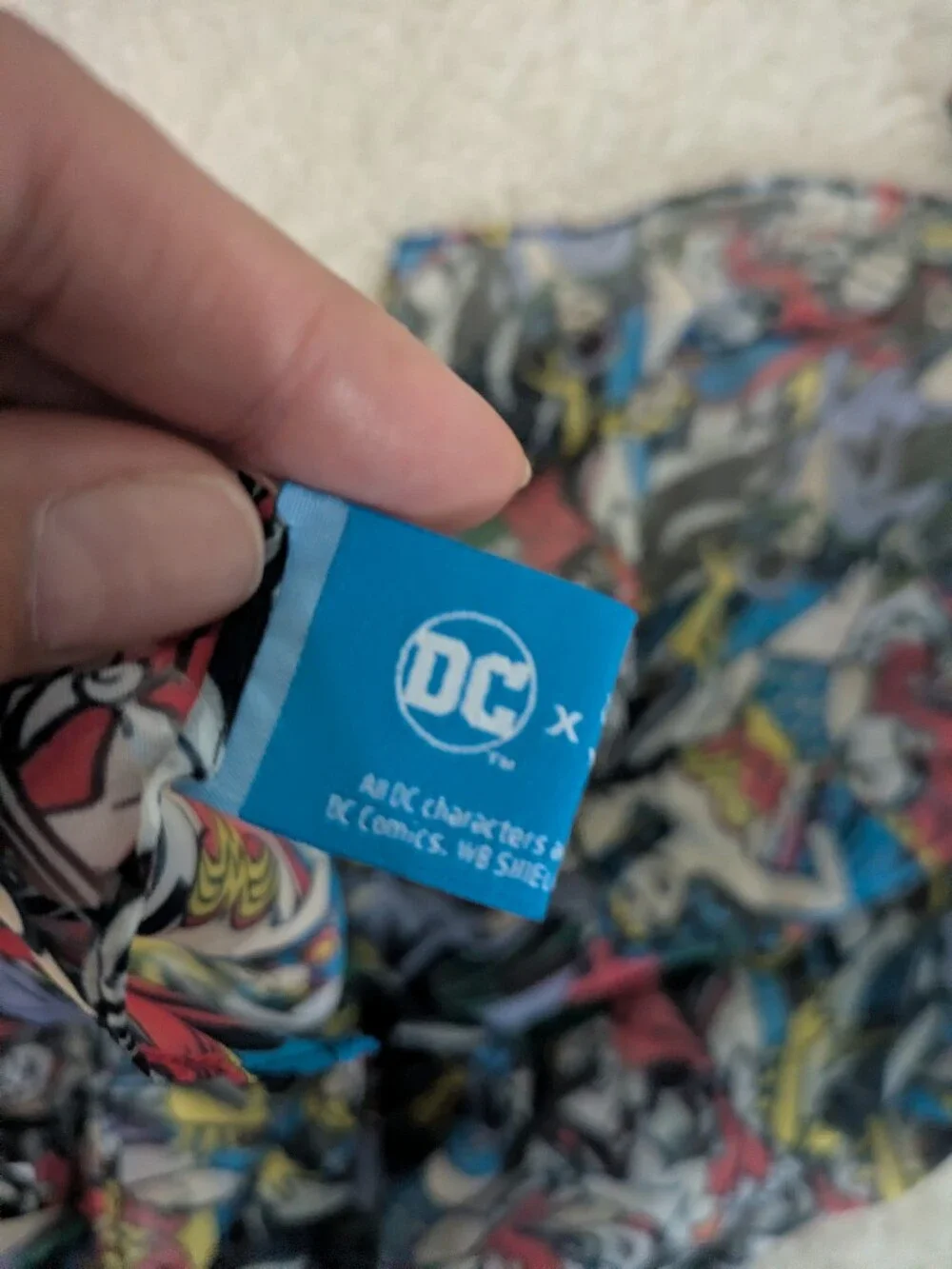 DC Justice League Head Scarf Unique Vintage